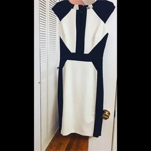 Cache black and white dress 0